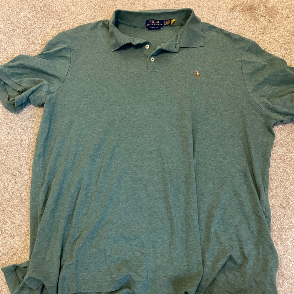 Green Ralph Lauren polo
